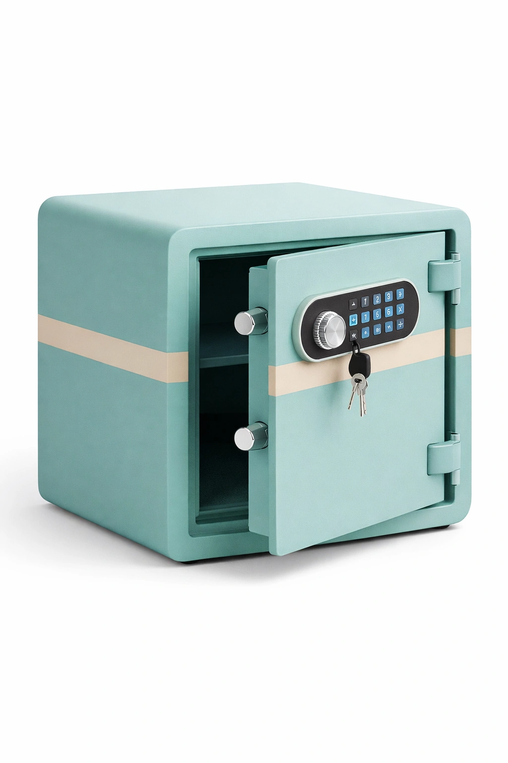 Coffre fort securite compact avec code numerique-tivirox