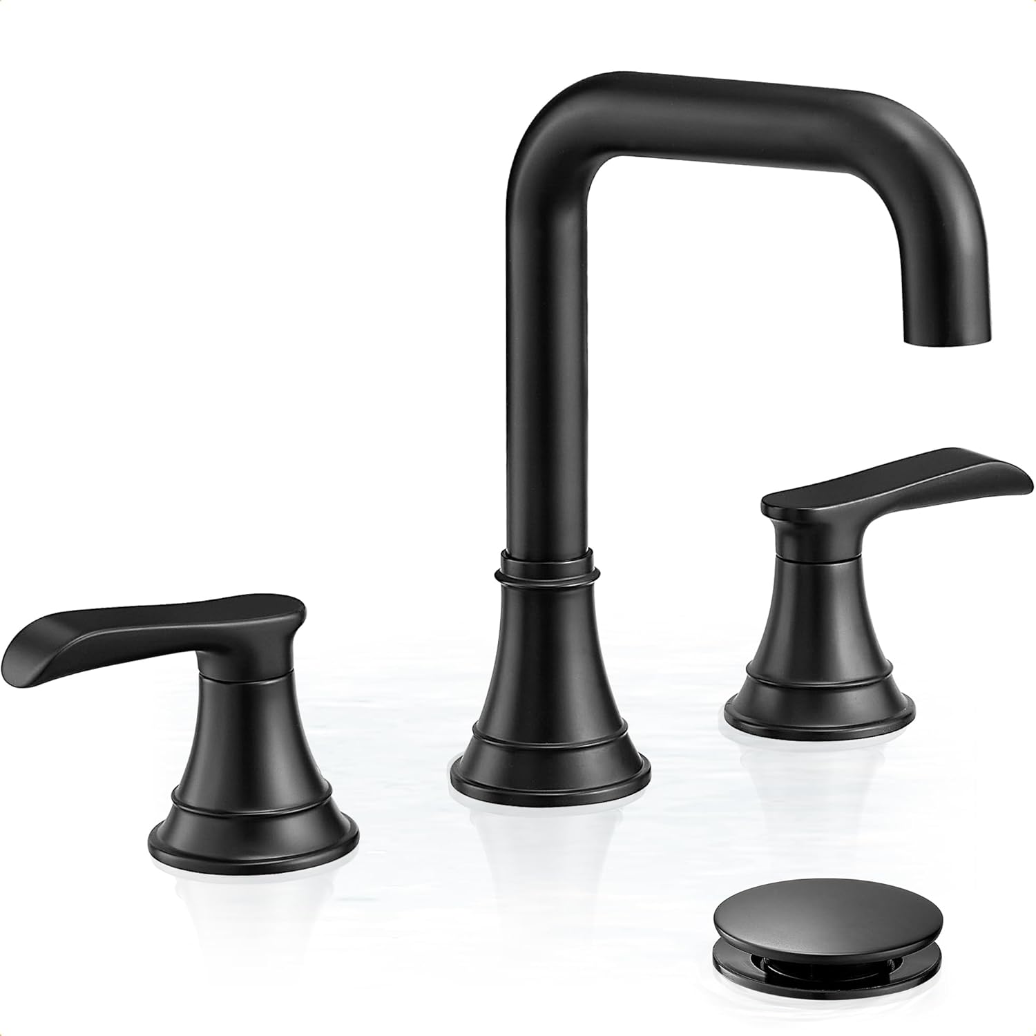 3 Hole Bathroom Faucet Widespread