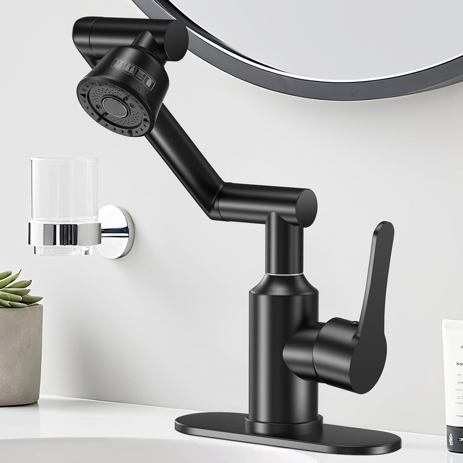 Black Bathroom Faucets