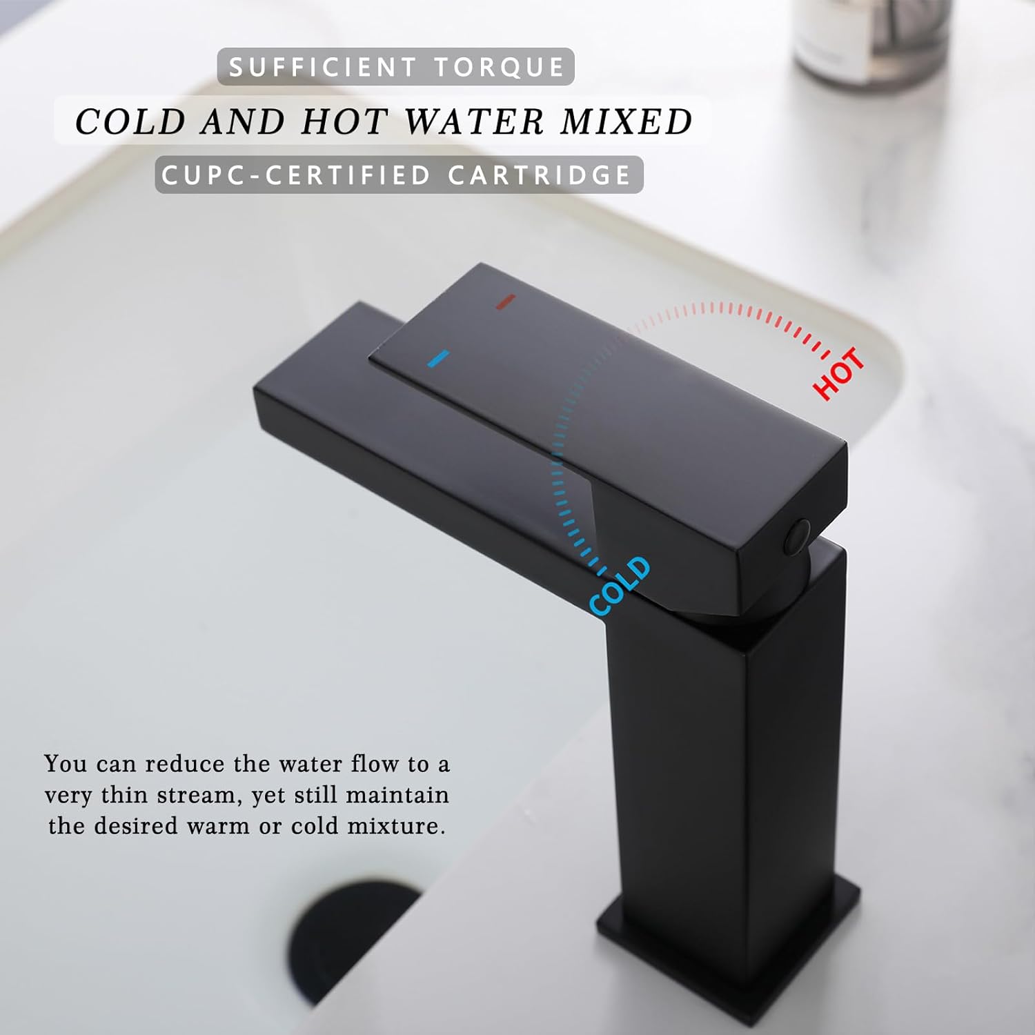 Black Bathroom Faucets