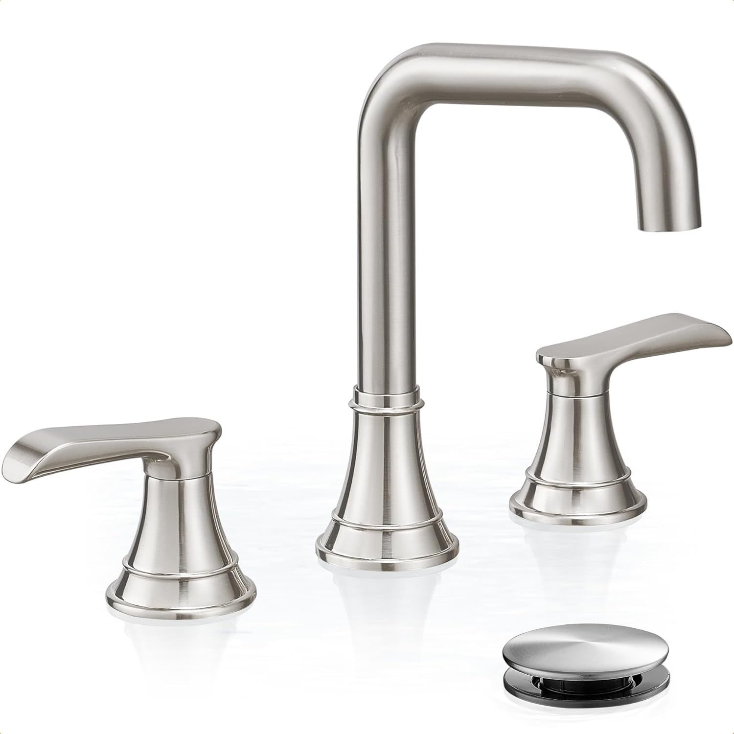 3 Hole Bathroom Faucet Widespread