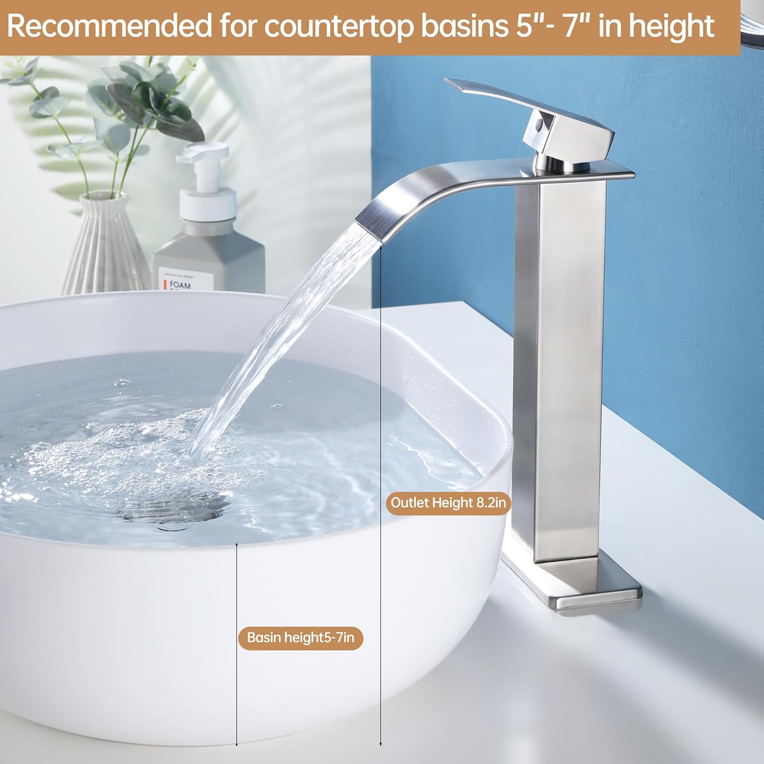 Black Faucet for Bathroom Sink