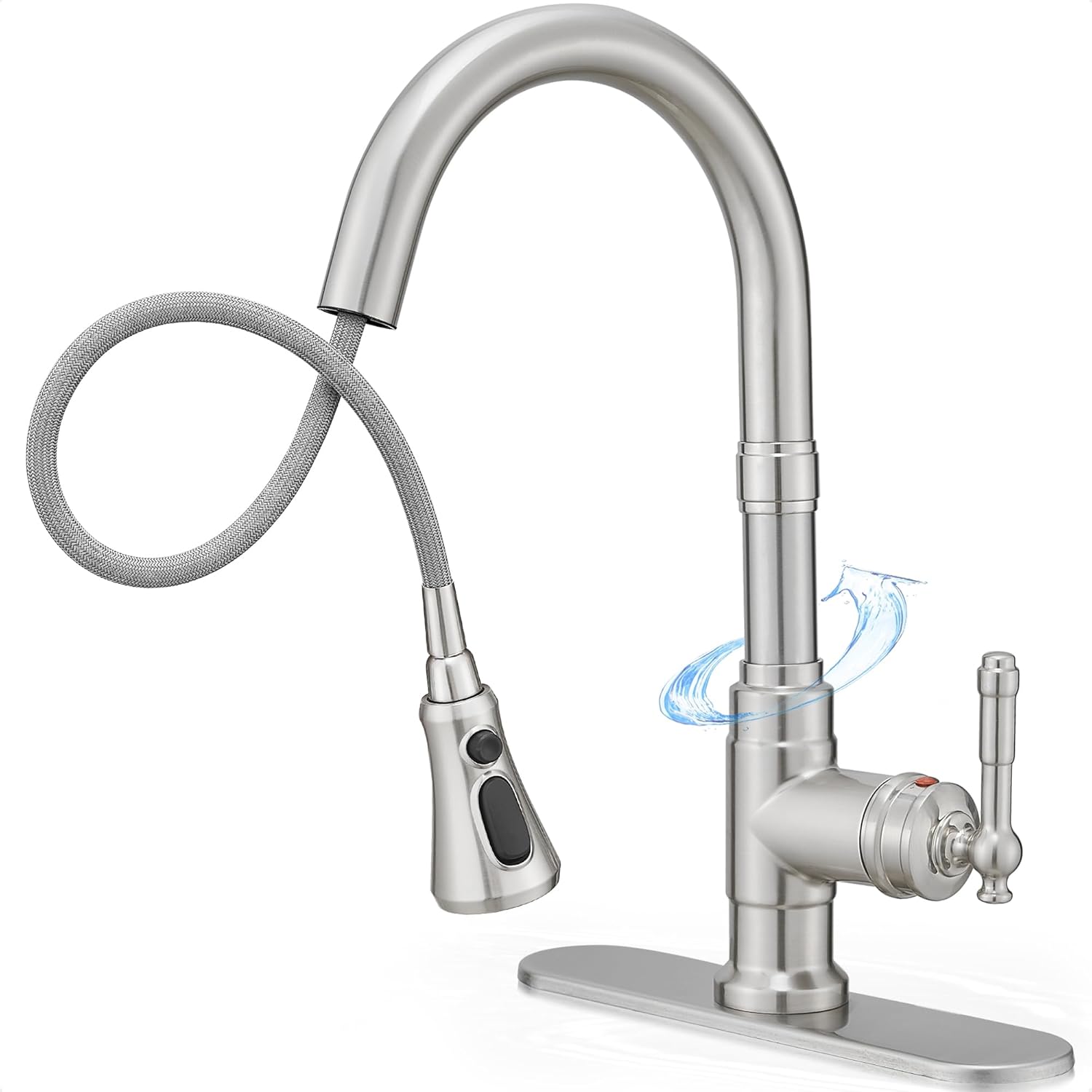 Faucet with Pull Down Sprayer