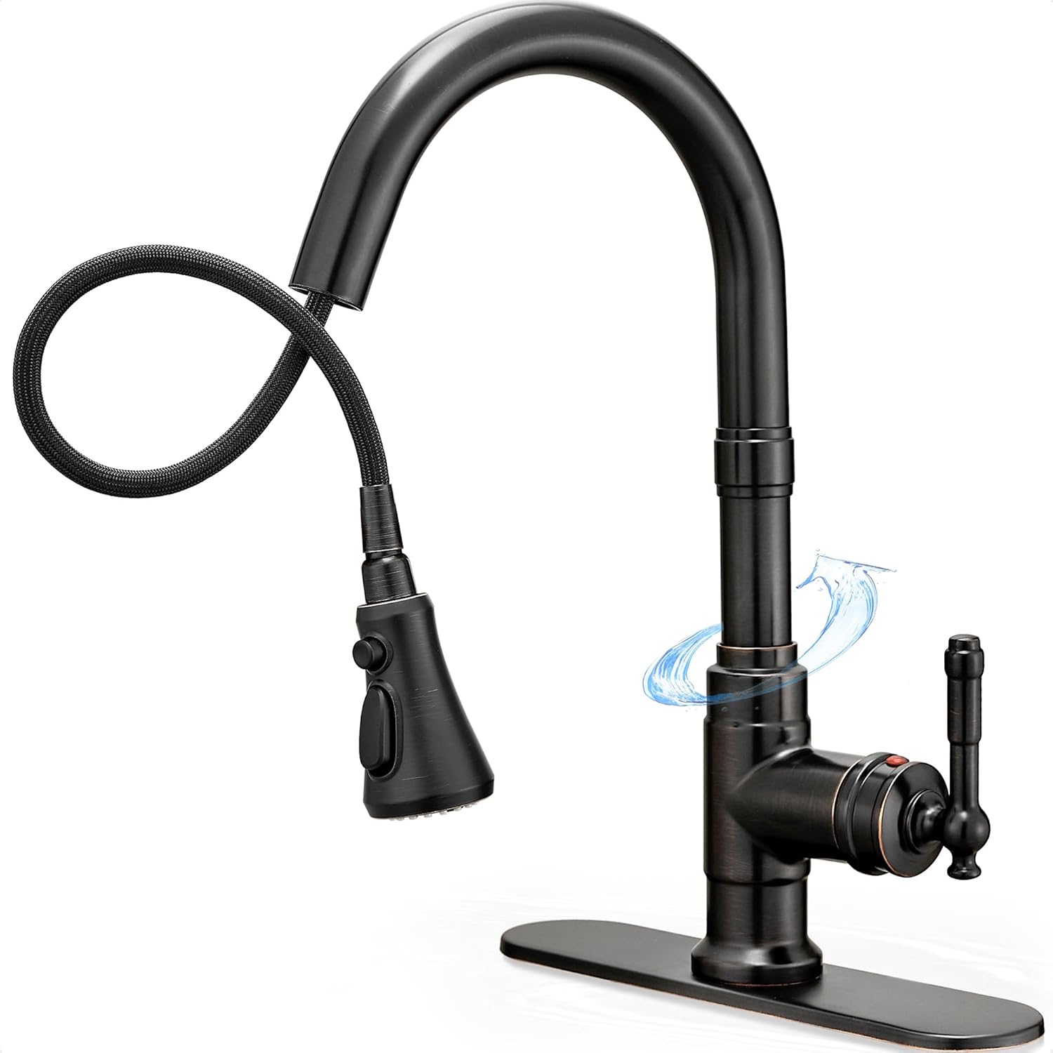 Faucet with Pull Down Sprayer