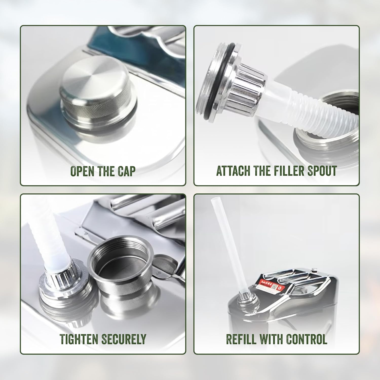 Water & Oil Storage Container