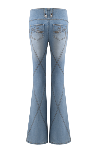 MALLORY JEAN - LIGHT BLUE DENIM