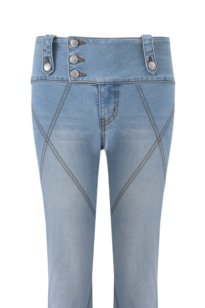 MALLORY JEAN - LIGHT BLUE DENIM