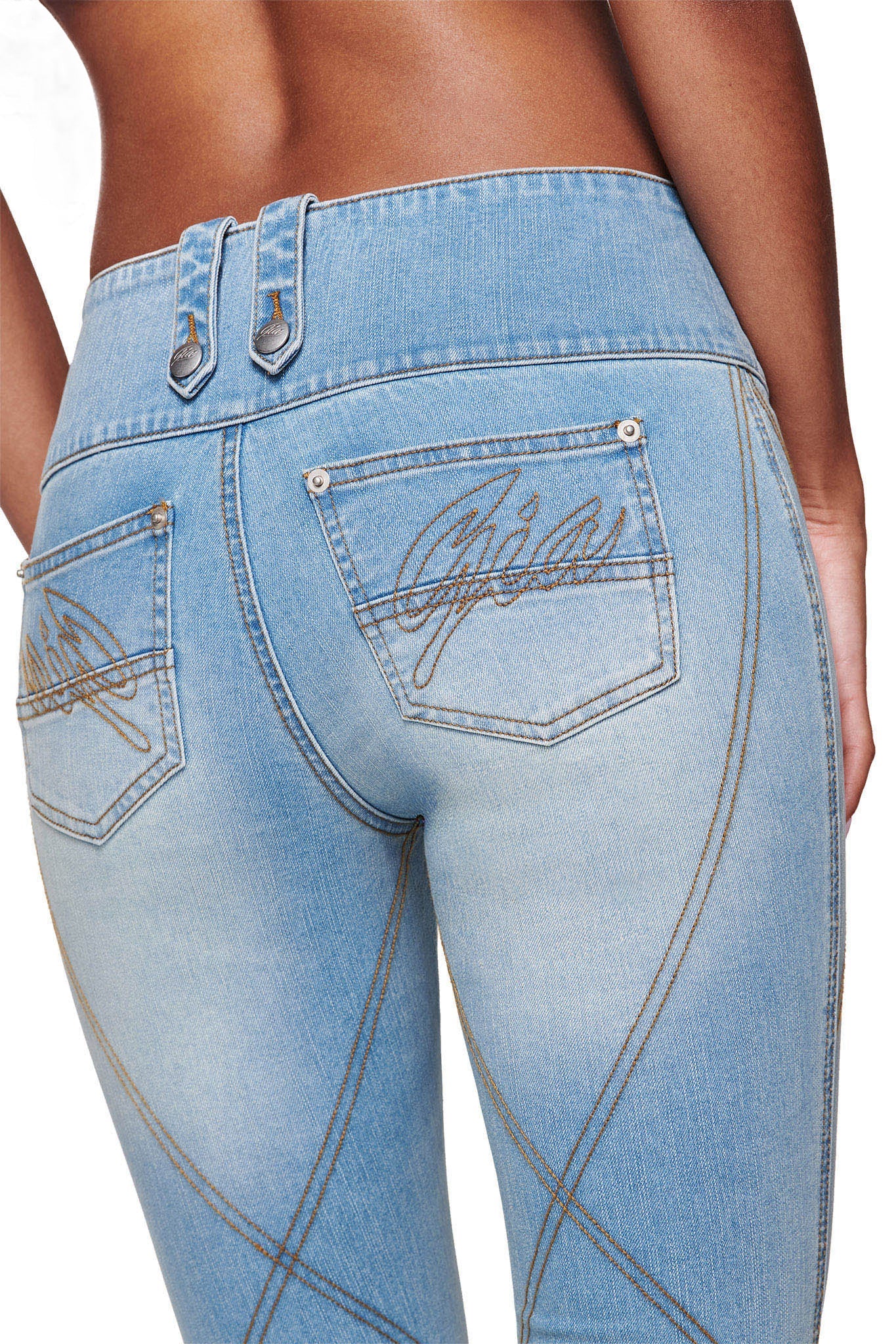 MALLORY JEAN - LIGHT BLUE DENIM