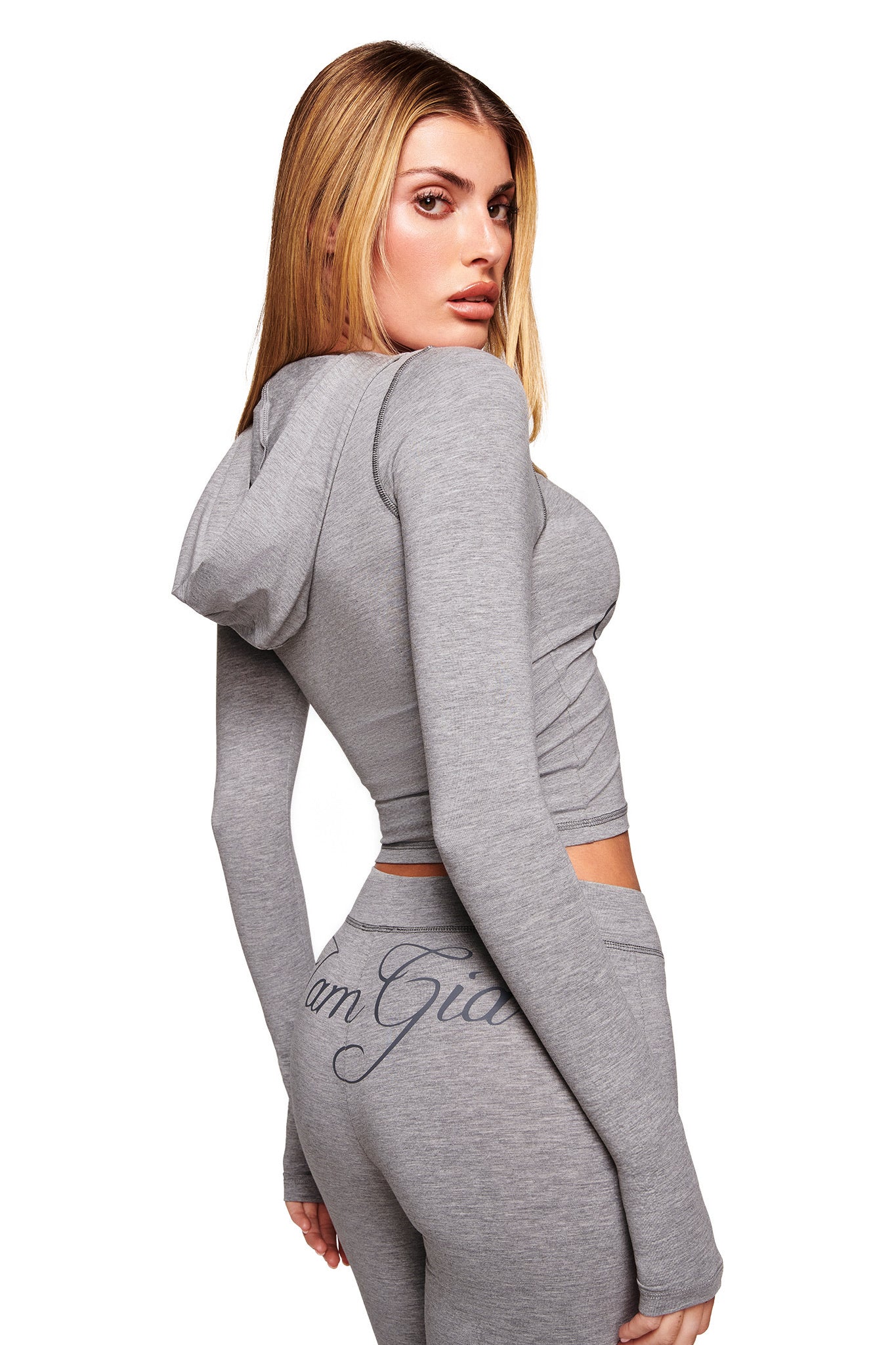 BLARE JERSEY TRACKPANT - GREY : HEATHER GREY