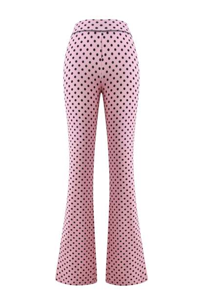 BLARE TRACKPANT - PINK POLKA DOT