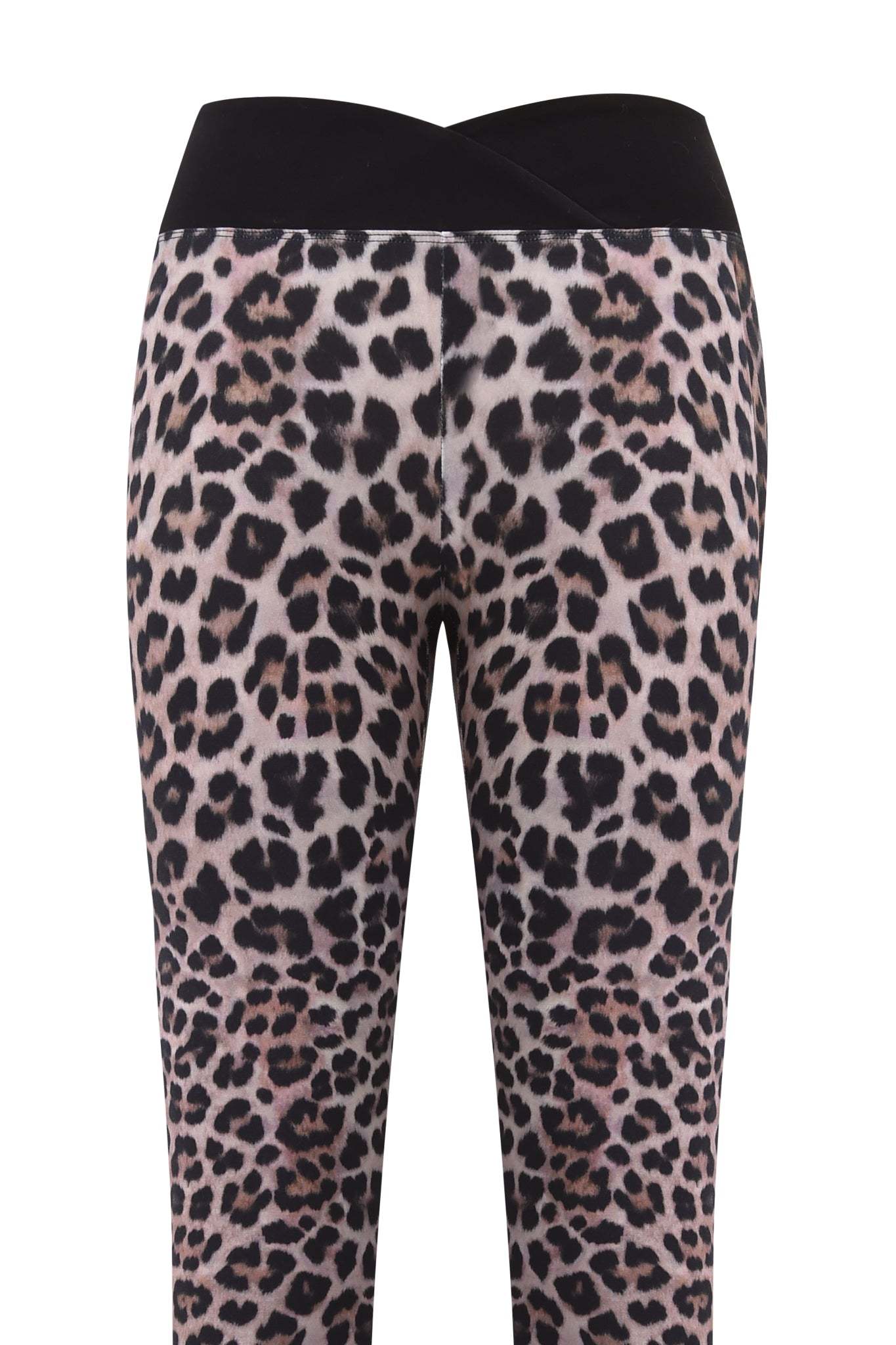 BLARE CROSSOVER PANT - LEOPARD