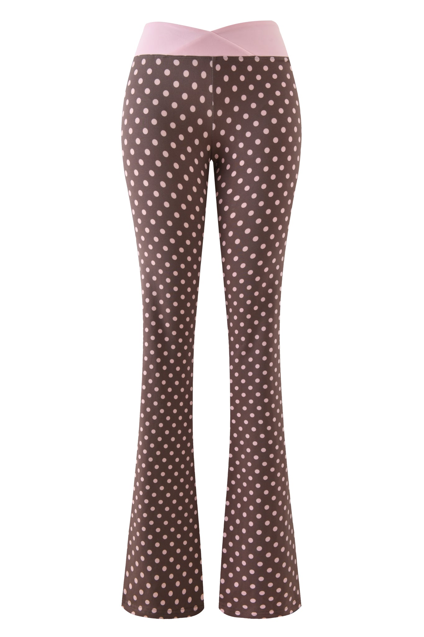 BLARE CROSSOVER PANT - PINK CHOCOLATE
