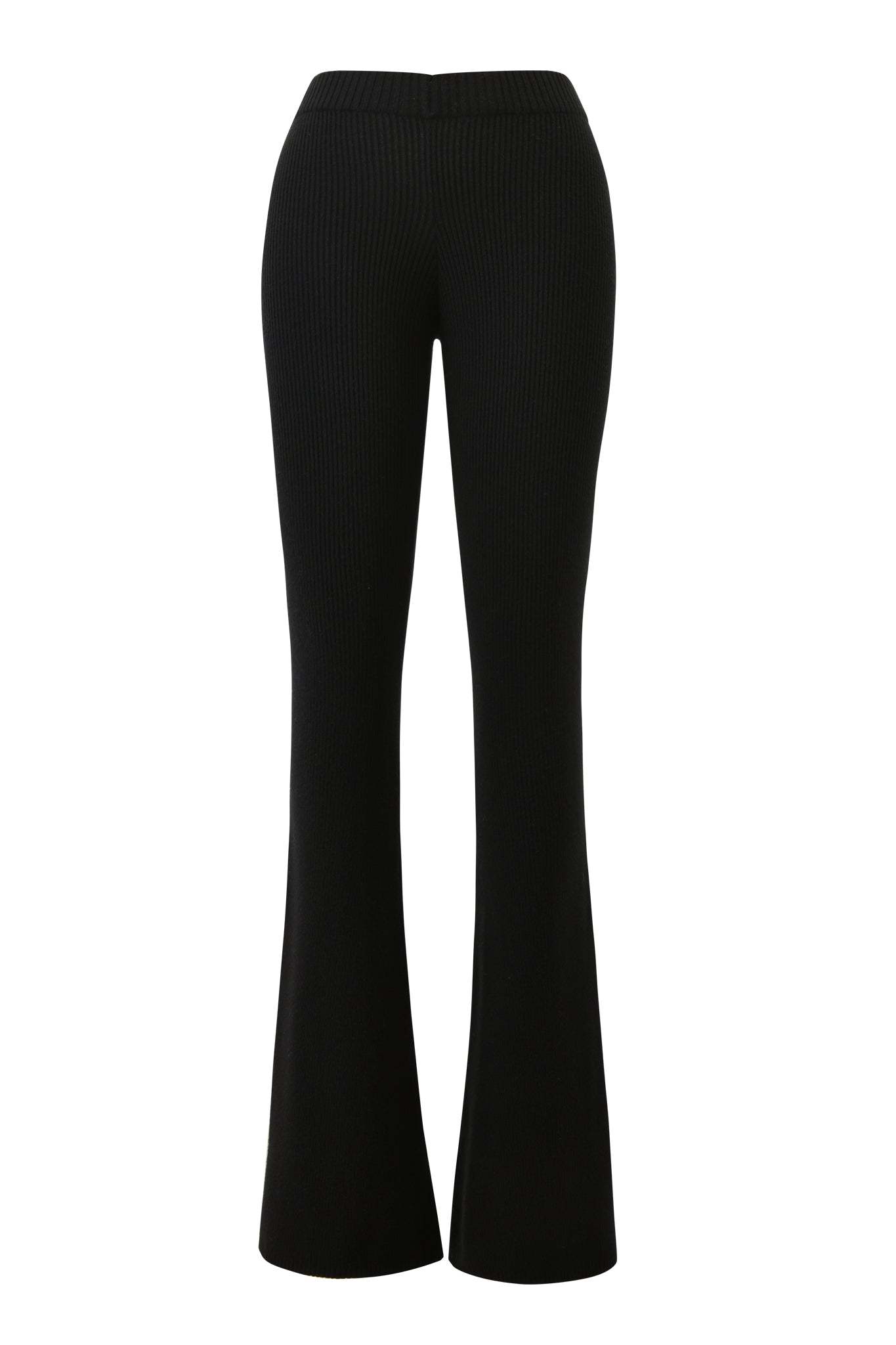BLARE KNIT TRACKPANT - BLACK