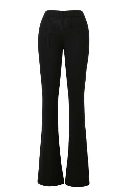 BLARE KNIT TRACKPANT - BLACK
