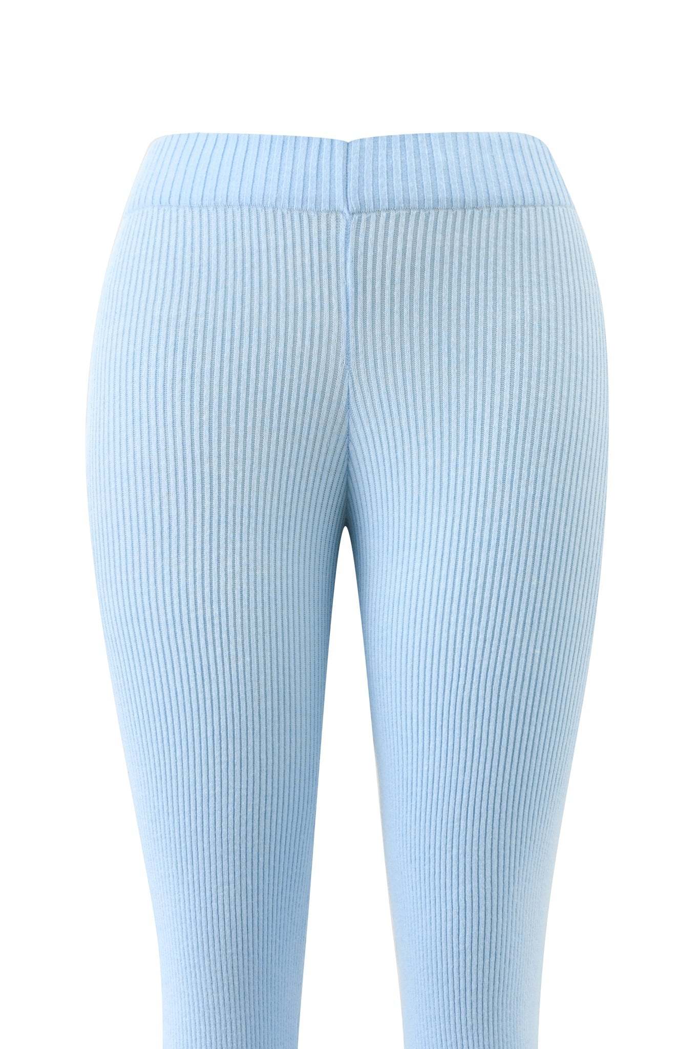 BLARE KNIT TRACKPANT - BLUE