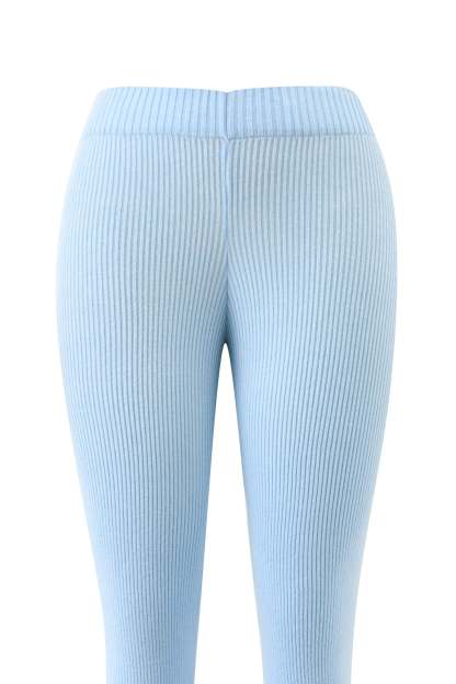 BLARE KNIT TRACKPANT - BLUE