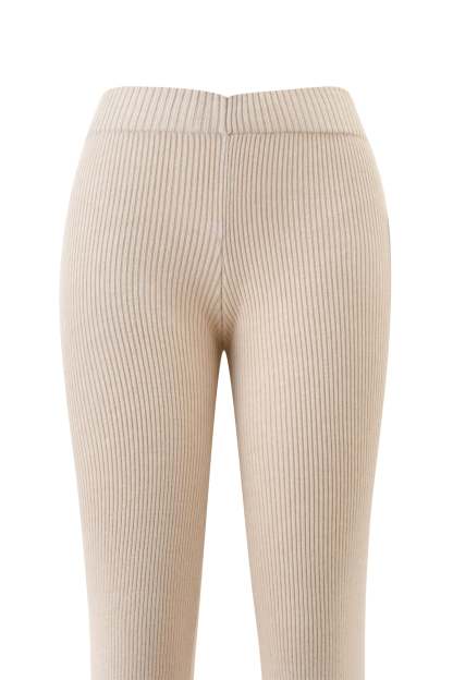 BLARE KNIT TRACKPANT - CREAM