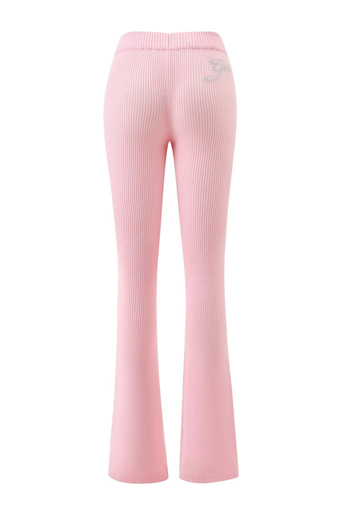 BLARE KNIT TRACKPANT - PINK