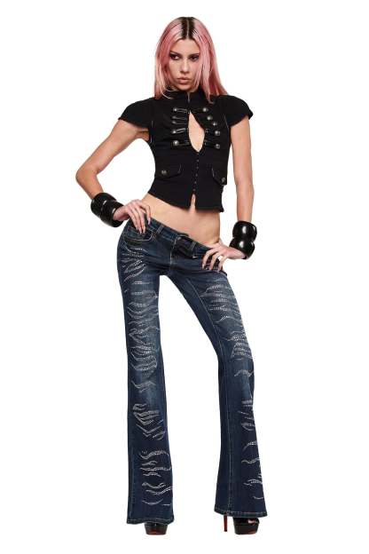 JIJI DIAMONTE JEAN - BLUE