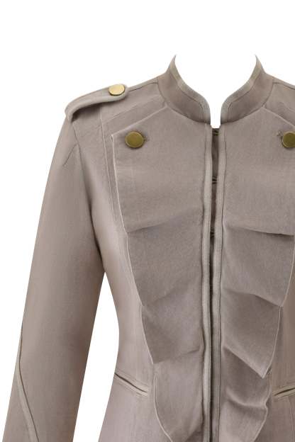 SHARN JACKET - MUSHROOM