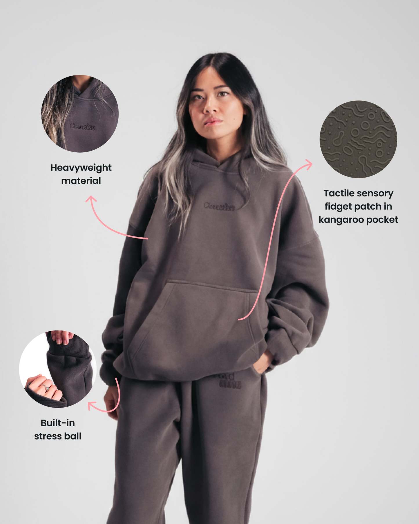 Grounding hoodie