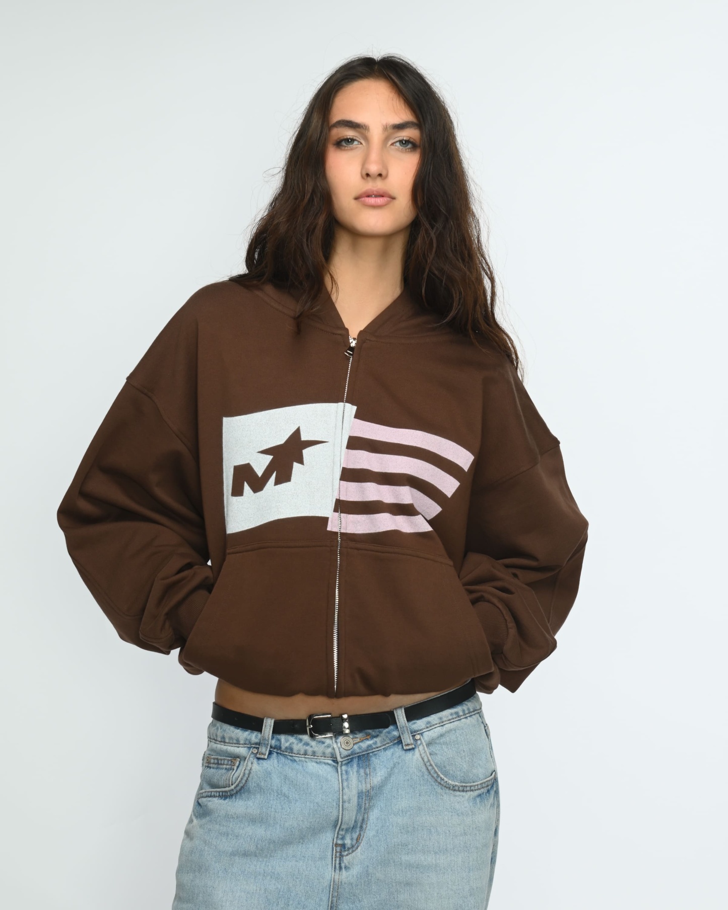 Signature Flag Zipper