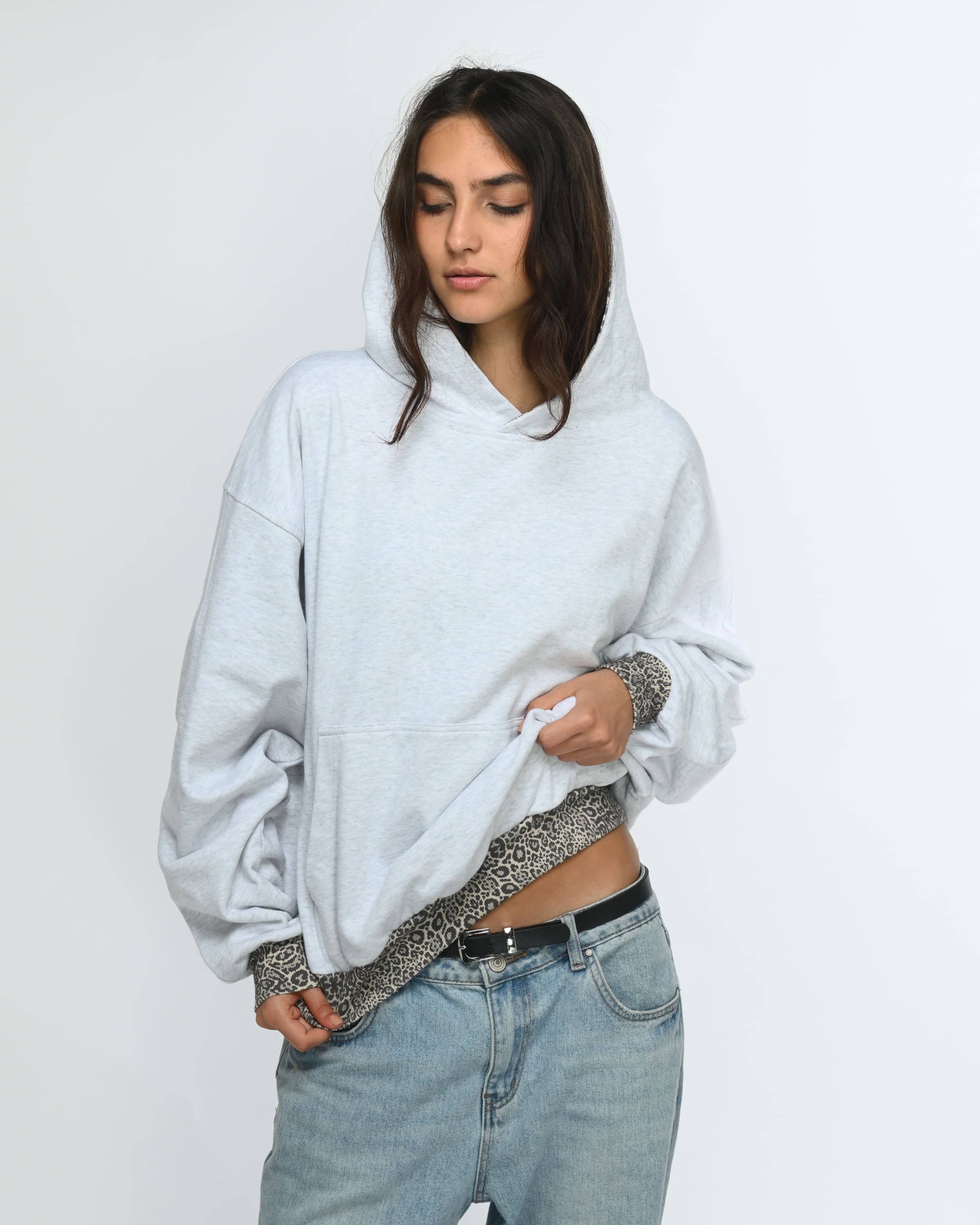 Leopard Layer Hoodie