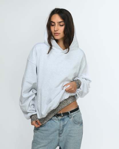 Leopard Layer Hoodie