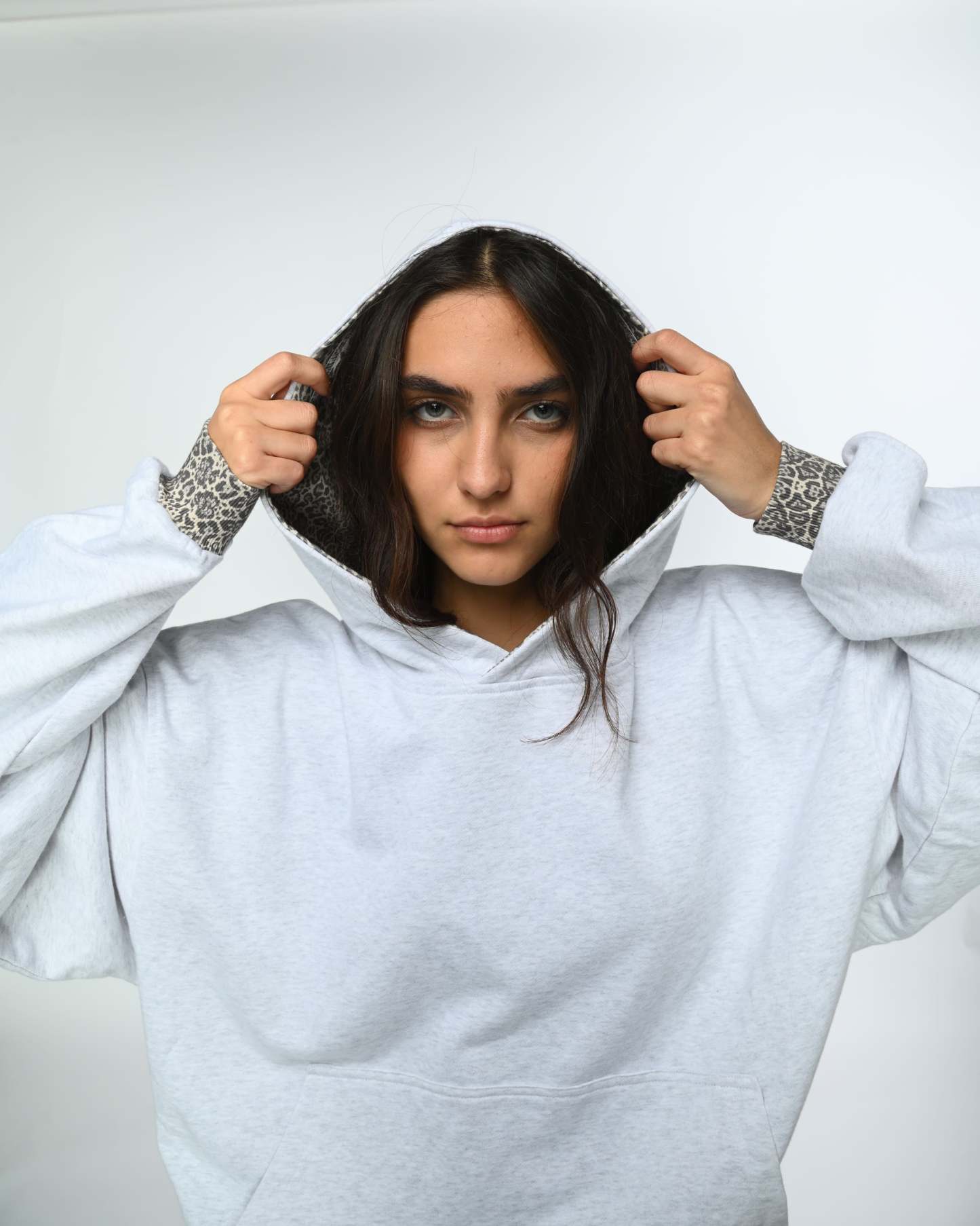 Leopard Layer Hoodie