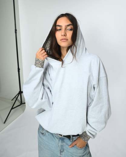 Leopard Layer Hoodie