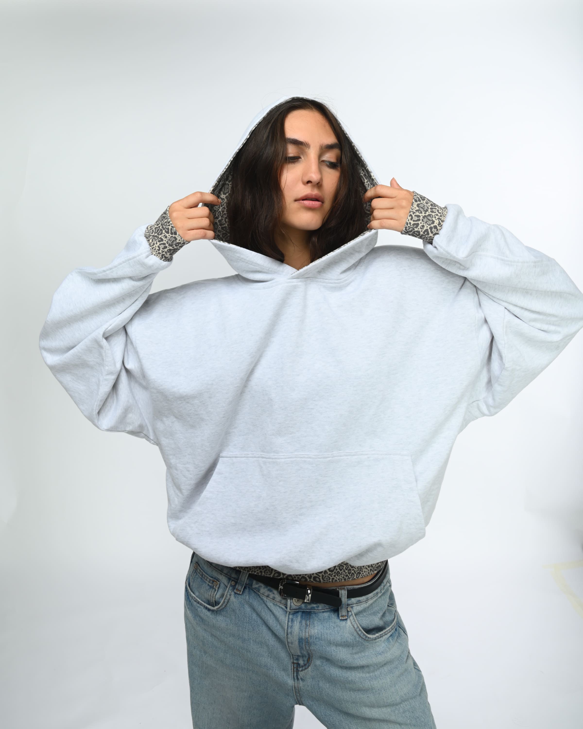 Leopard Layer Hoodie