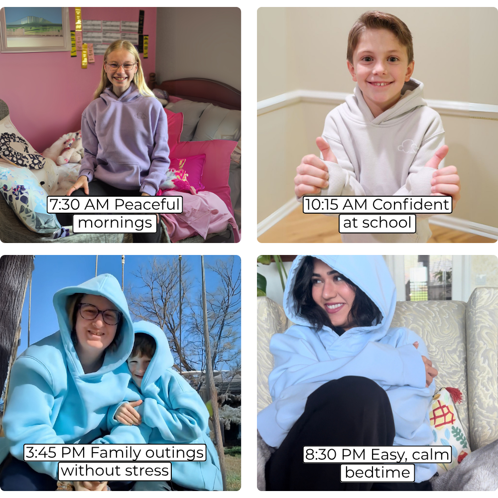 Cloud Kids Calming Hoodie Bundle
