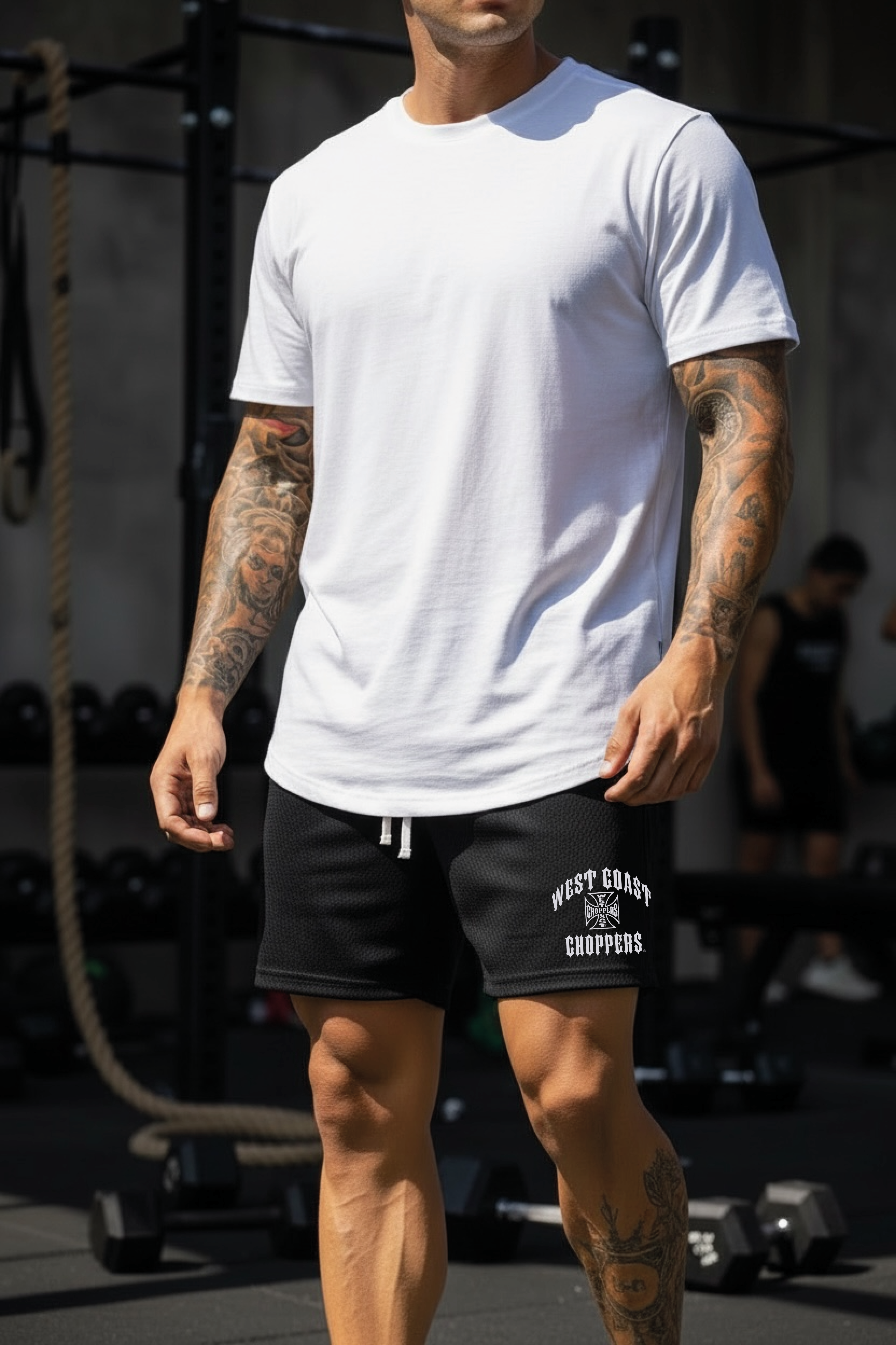West Coast Choppers Iron Mesh Short - Black