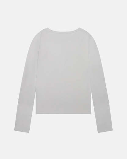 ESSENTIAL LONGSLEEVE TEE GREY
