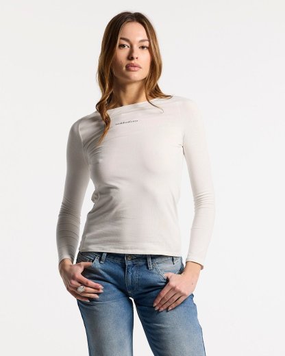ESSENTIAL LONGSLEEVE TEE WHITE