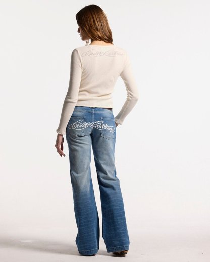 PERFECT LONGSLEEVE TOP OFF WHITE