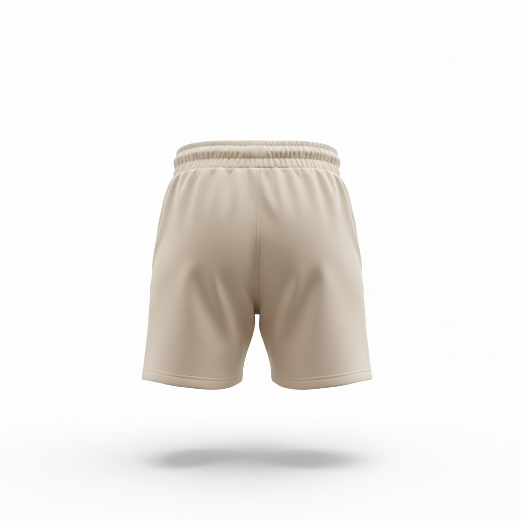 WCC Embossed Sweat Short - Beige