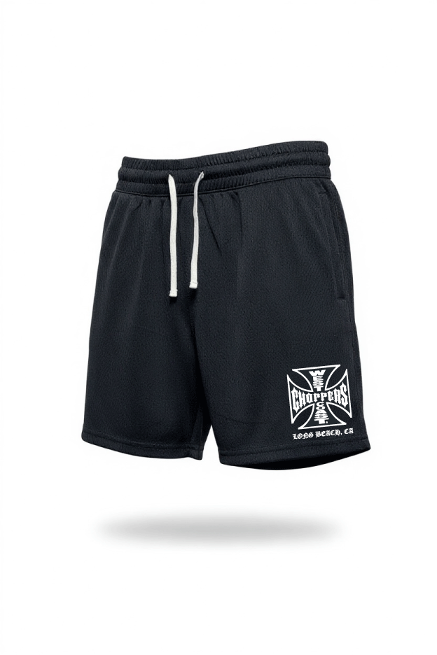 West Coast Choppers OG Mesh Short - Black