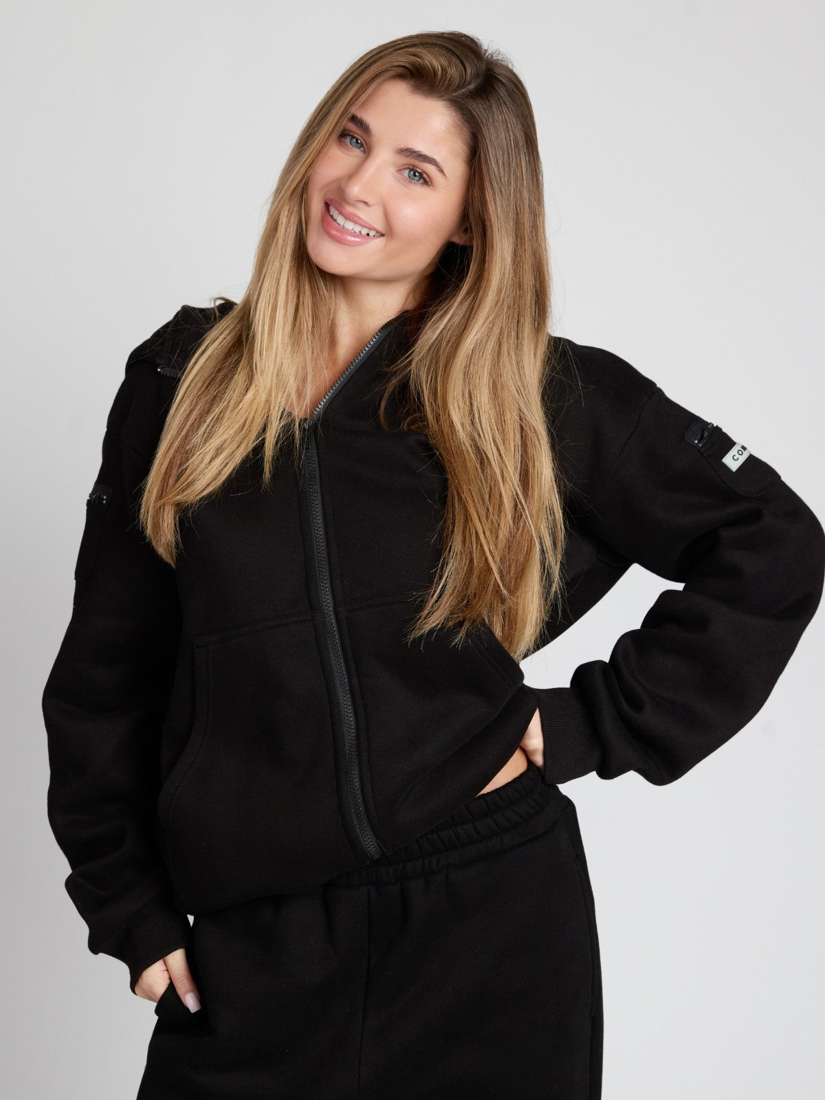 Travel Essentials Zip Hoodie