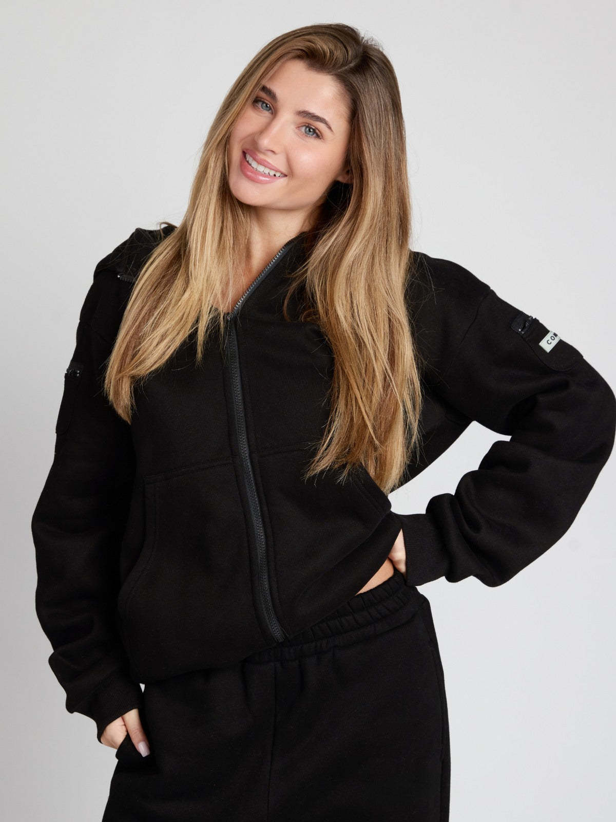 Travel Essentials Zip Hoodie
