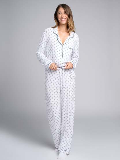 Luna Lounge Long Sleeve Pant PJ Set