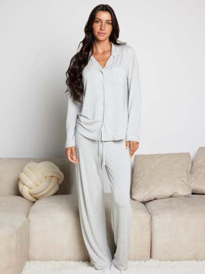 Luna Lounge Long Sleeve Pant PJ Set
