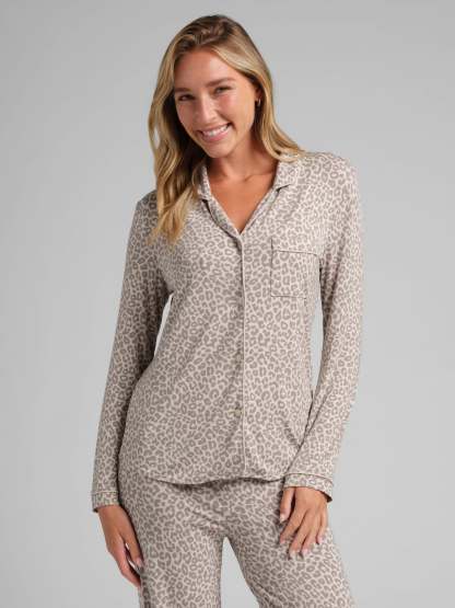 Luna Lounge Long Sleeve Pant PJ Set