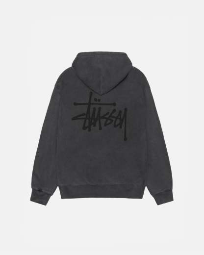 BASIC STUSSY PIG. DYED HOOD