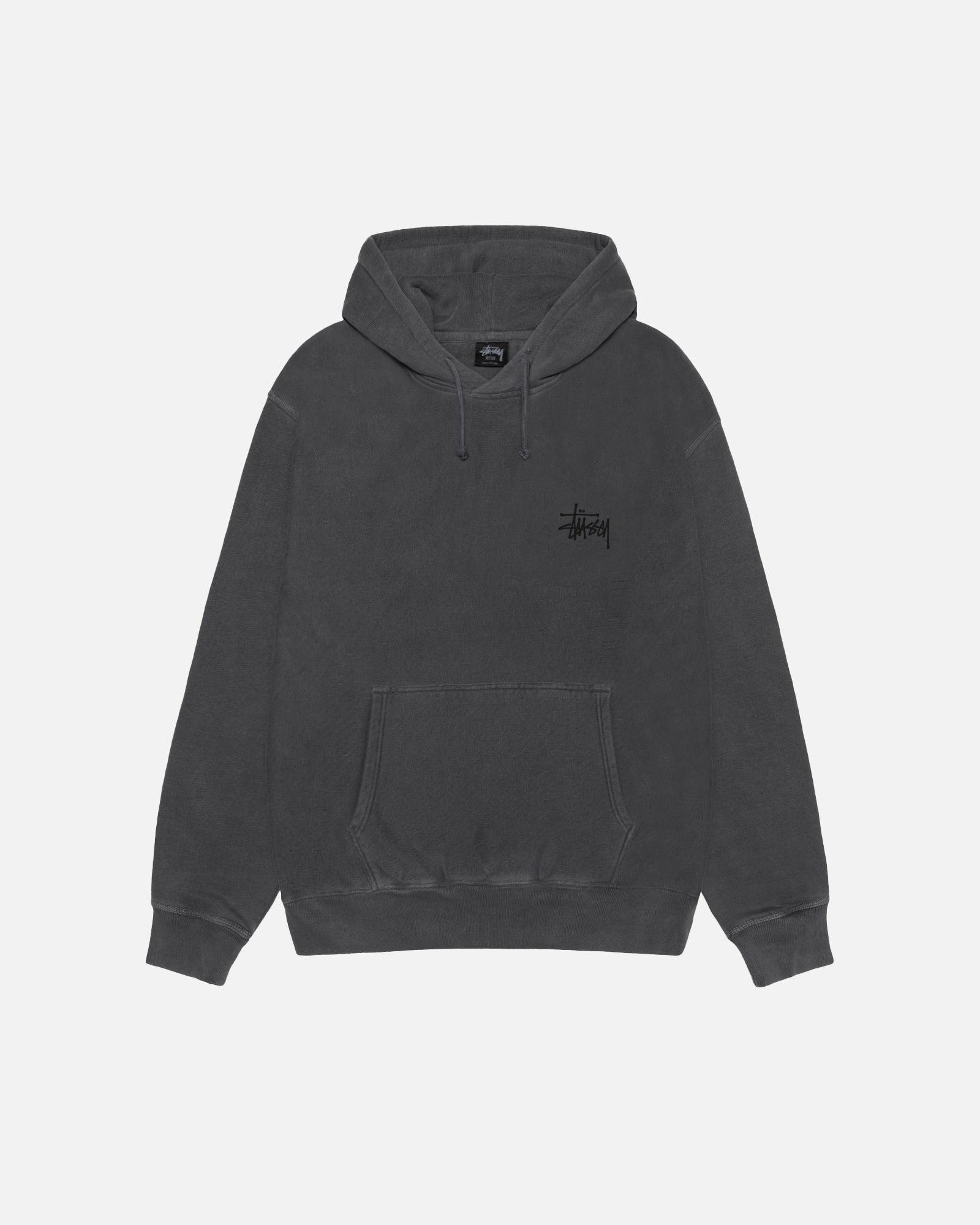 BASIC STUSSY PIG. DYED HOOD