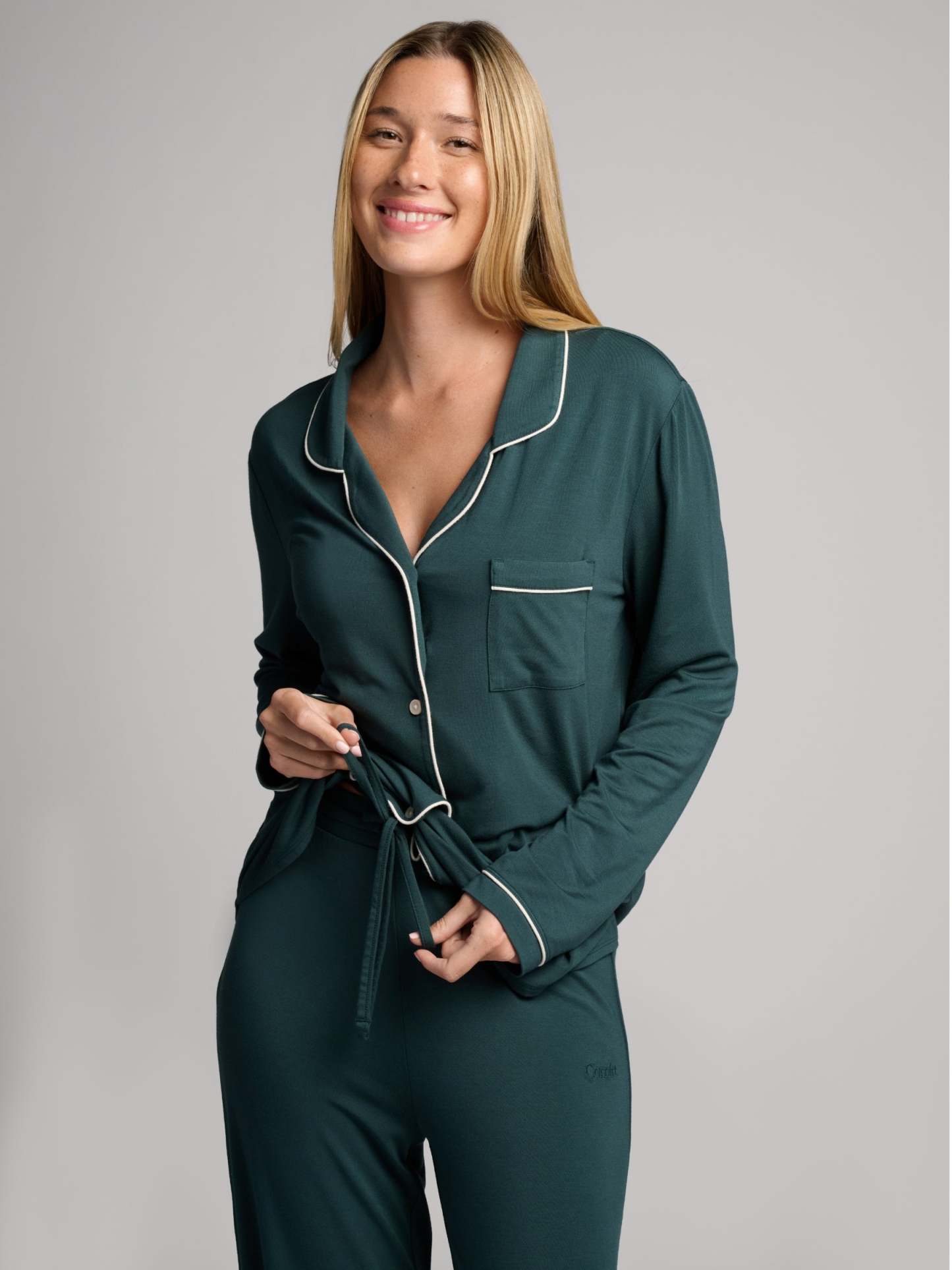 Luna Lounge Long Sleeve Pant PJ Set