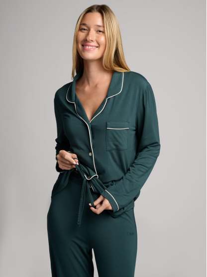 Luna Lounge Long Sleeve Pant PJ Set