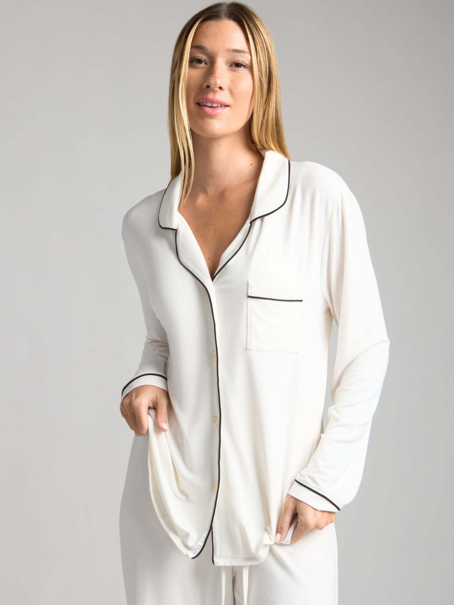 Luna Lounge Long Sleeve Pant PJ Set