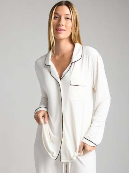Luna Lounge Long Sleeve Pant PJ Set