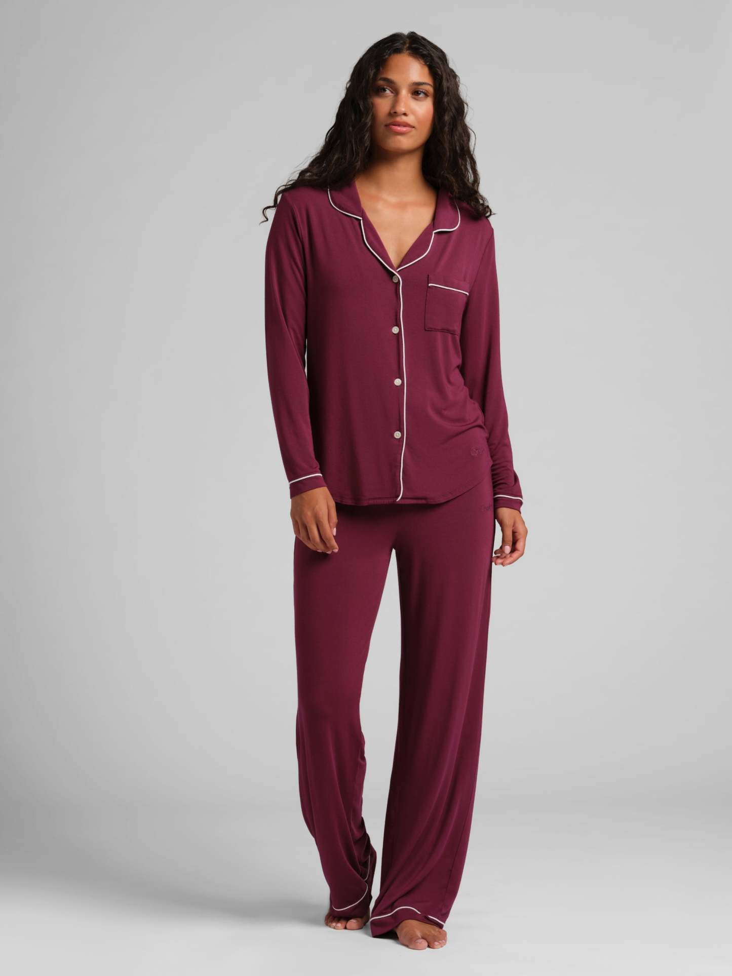 Luna Lounge Long Sleeve Pant PJ Set